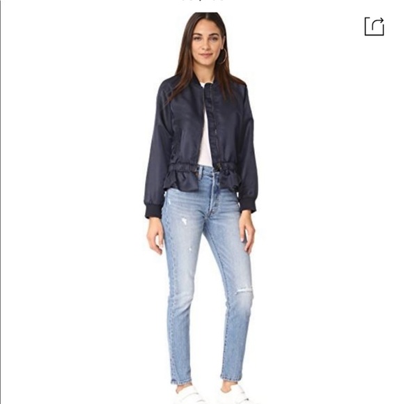 Frame Bomber Jacket - Picture 2 of 12